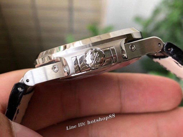 百达翡丽Nautilus年历碗表5726系列橡胶胶带男士腕表 gjs3252